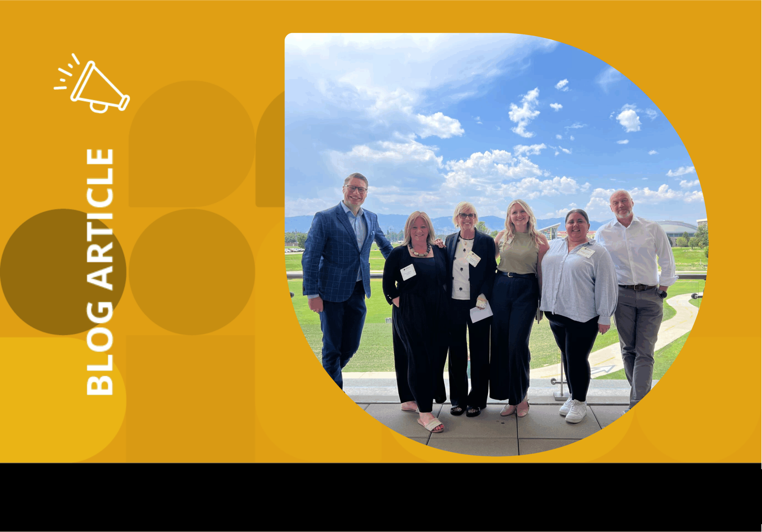 The PebblePad team at the 2025 Lamborn-Hughes Institute Event