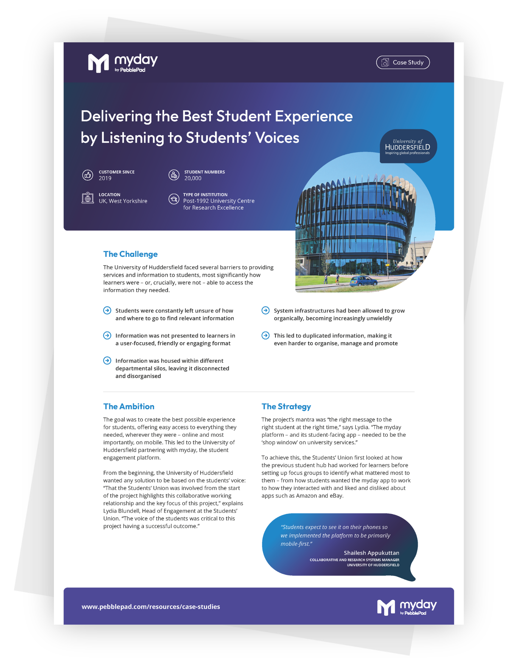 University of Huddersfield - myday