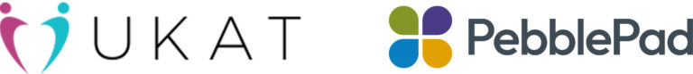UKAT and PebblePad Logos