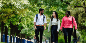 Swansea University Students on Campus