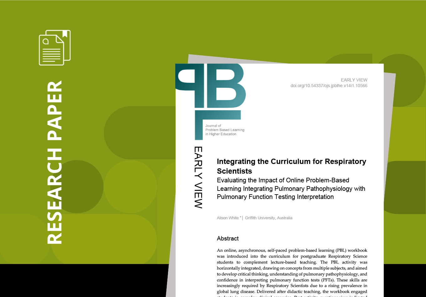 Integrating the Curriculum for Respiratory Scientists